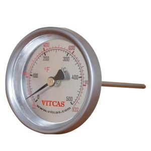 Termometar sa sondom za peć za pizzu 0–500 °C